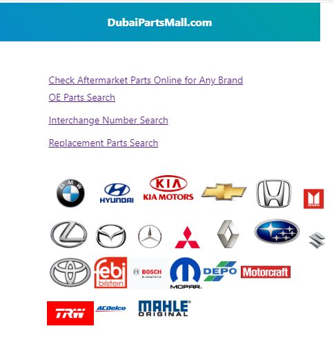 Chevrolet Car Spare Parts Dubai